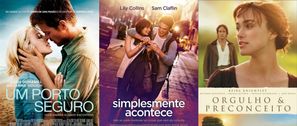 5 Filmes para quem gosta de romances clichês - Livros & Fuxicos